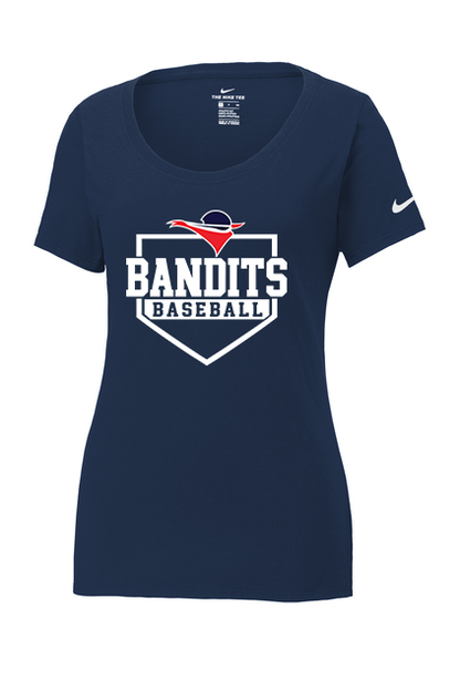 Bandits Base Short Sleeve Women's Nike Dri-fit Scoop neck
