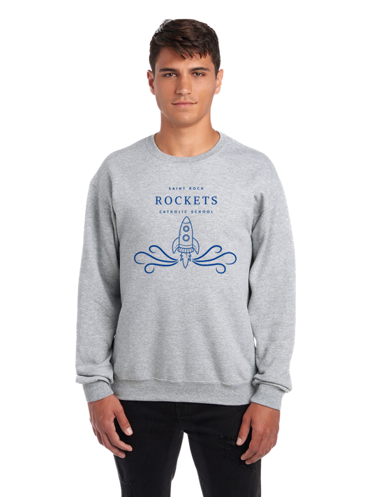 Adult Crewneck Sweatshirt Rockets