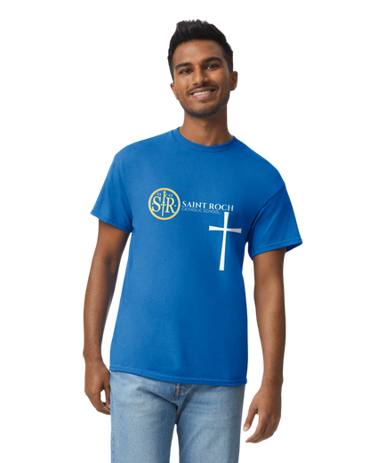 Adult Short sleeve t-shirt Logo and Cross