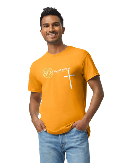 Adult Short sleeve t-shirt Logo and Cross