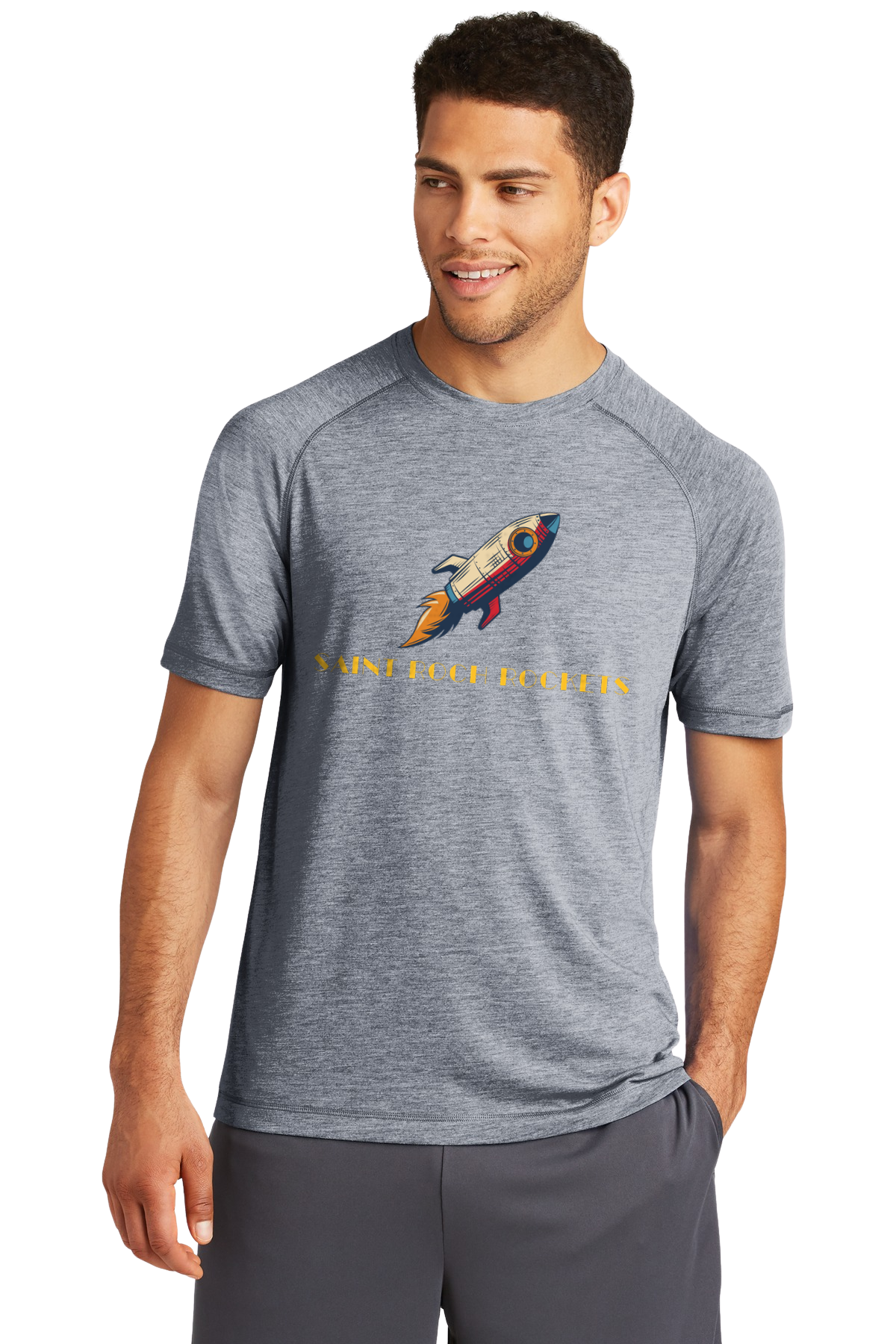 Adult Dri-fit short sleeve shirt St. Roch Rockets