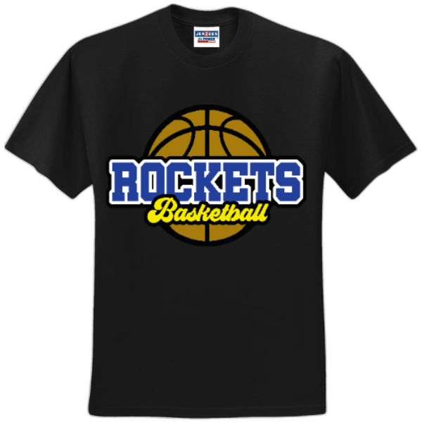 Rockets basketball tee