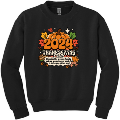 Youth Thanksgiving Crew sweatshirt