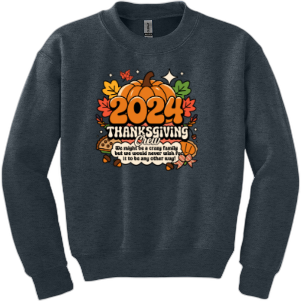 Youth Thanksgiving Crew sweatshirt