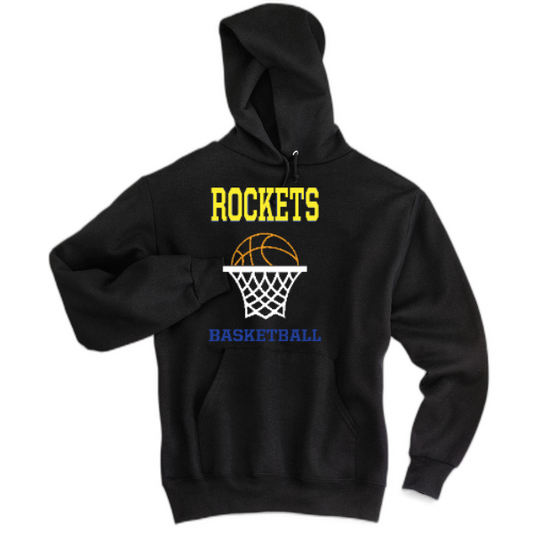 Rockets basketball hoop hoodie