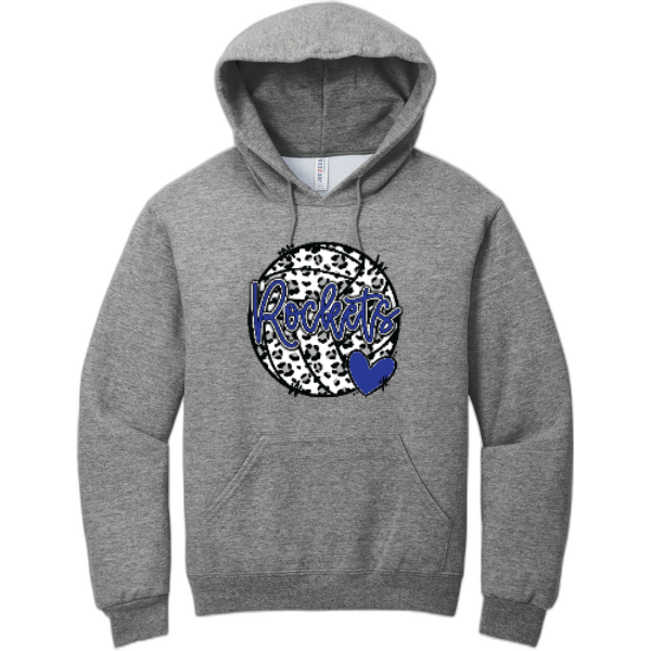 Rockets volleyball cheetah hoodie