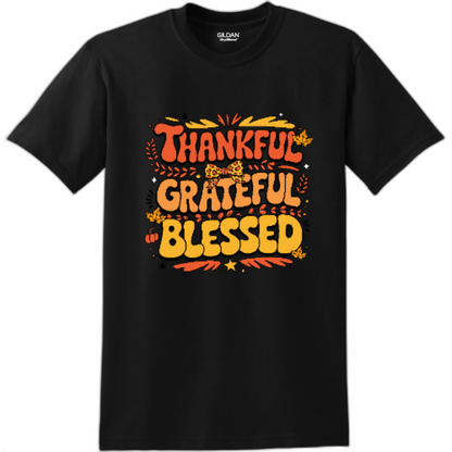 THANKFUL GREATFUL BLESSED T-Shirt