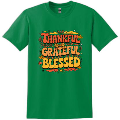 THANKFUL GREATFUL BLESSED T-Shirt