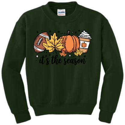 Youth It's the Season sweatshirt