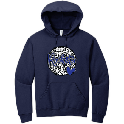 Rockets volleyball cheetah hoodie